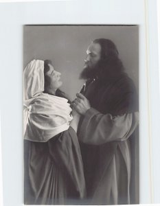 Postcard Abschied Jesu von Maria, Passionsspiel Oberammergau, Germany