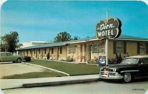 1950's KEY WEST FLORIDA The Dion Motel Roadside 7088 postcard