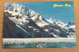 UNUSED POSTCARD - GLACIER BAY, ALASKA