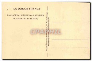 Postcard Old Martigues Landscapes And Stones Of Provence Baetaux