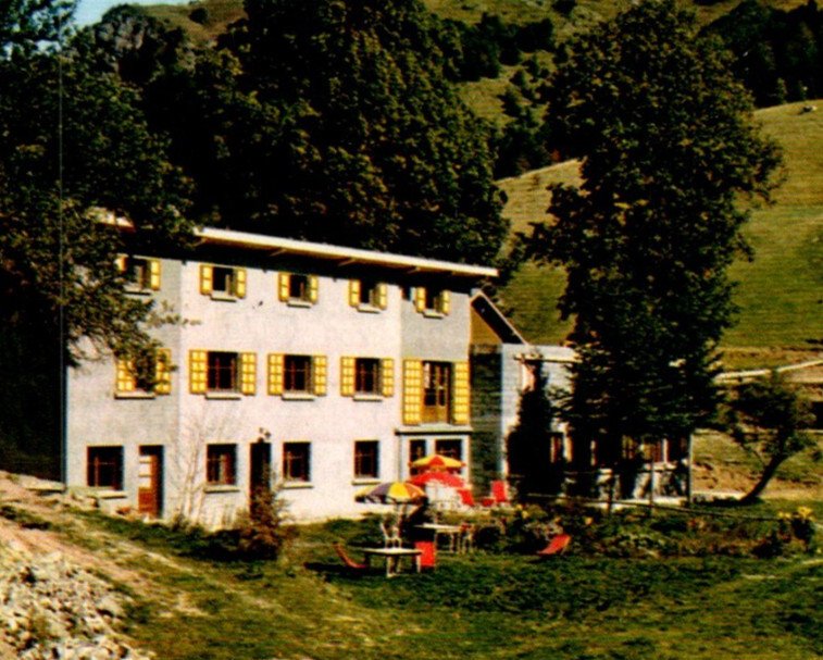 VTG Postcard Boustigue Hotel Corps France c1972