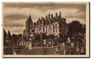 Old Postcard Loches The Royal Castle