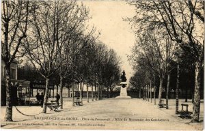 CPA VILLEFRANCHE-sur-SAONE Rhone (102103)