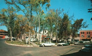 Vintage Postcard 1960 John's River Village Sharp Hills Whitefield New Hampshire