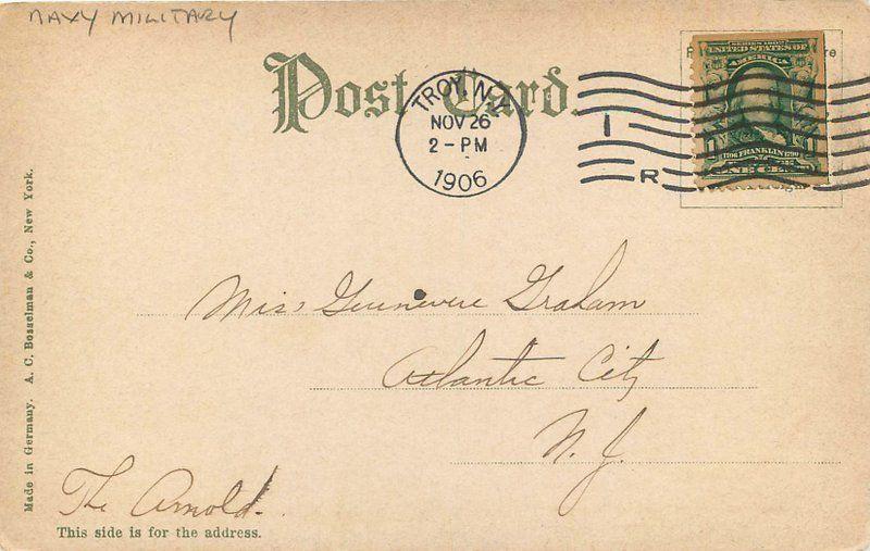 Bossleman 1906 Navy Military US Cruiser New Orleans NEW CASTLE ENGLAND 