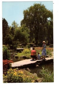 Family Visiting Rock Gardens, Royal Botanical, Hamilton, Ontario