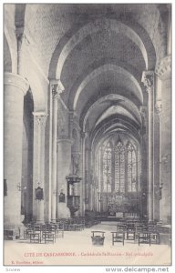 Cite De Carcassonne , France , 00-10s ; Cathedrale St Nazaire - Nef principale