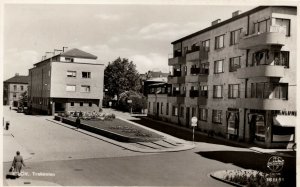 Sweden Eslöv Trekanten Eslov Vintage RPPC 08.84