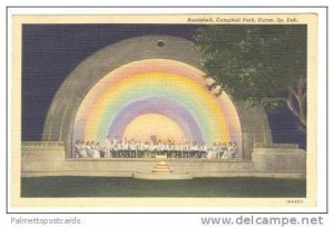 Bandshell, Campbell Park, Huron, South Dakota,PU 1949