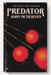 Predator Arnold Schwarzenegger Film Movie As Rare Old Book Cover Postcard