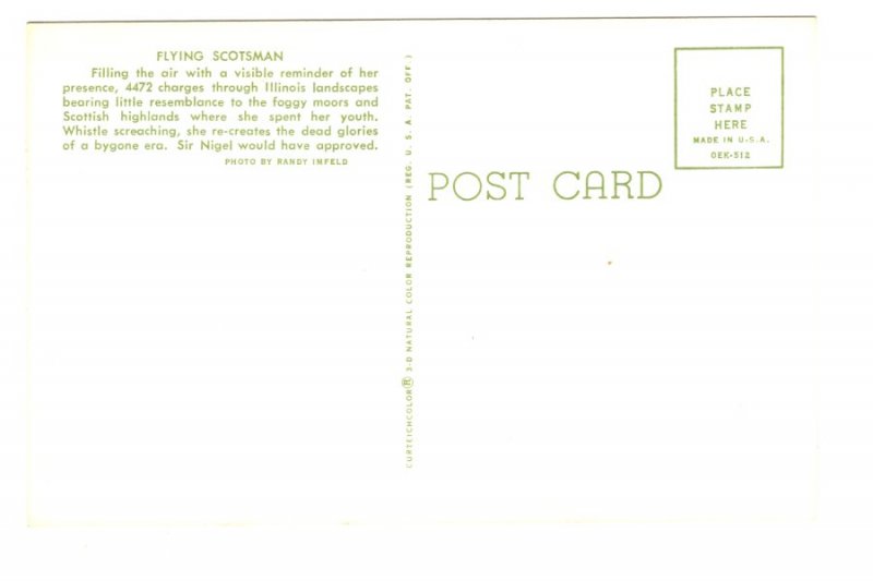 Flying Scotsman Train, Illinois