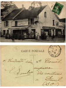 CPA AK NEUVILLE Restaurant Pecheur (378271)