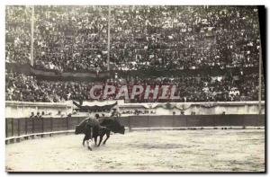 PHOTO CARD Nimes Bullfight Bullfight