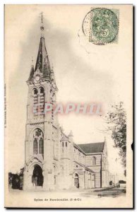 Postcard Ancient Church of Rambouillet