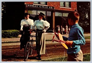 Wright Brothers Cycle Shop, Greenfield Village, Dearborn, Michigan, Postcard