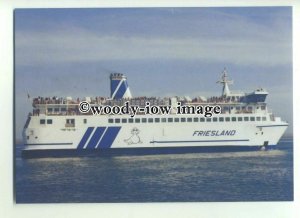 FE0504 - Dutch Ferry - Friesland , built 1989 - postcard