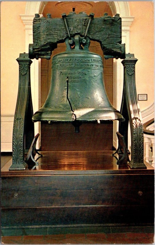 Pennsylvania Philadelp[hia The Liberty Bell 1965