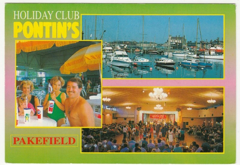 Suffolk; Pontin's Pakefield Holiday Club PPC, To Miss M Stewert, Norwich 