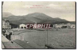 Banyuls sur Mer Old Postcard Beach