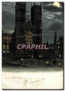 Old Postcard Westminster Abbey London