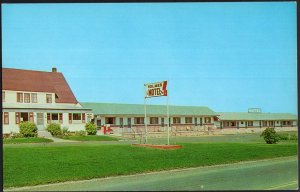 Maine PRESQUE ISLE Holmes Motel, US Route 1 Chrome 1950s-1970s