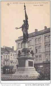 Belgium Anvers Monument Commemoratif de la Furie Francaise