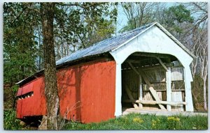 Postcard - Bowman Mill Bridge - Reading Township, Ohio