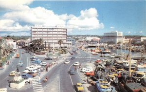 us8240 trafalgar square lord nelson statue foreground bridgetown barbados