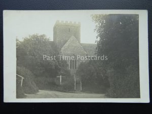 Sussex POYNINGS CHURCH - Old RP Postcard
