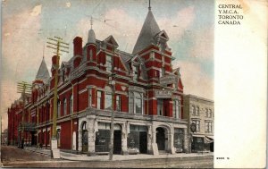 Postcard ON Toronto Central Y. M. C. A. Building 1906 M66