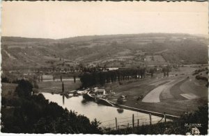 CPA BAUME-les-DAMES Le Doubs et l'Usine Electrique vus du Tatre (1115830)