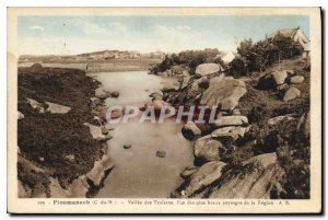 Postcard Old Ploumanach C N Vallee Troieros of one of the most beautiful land...