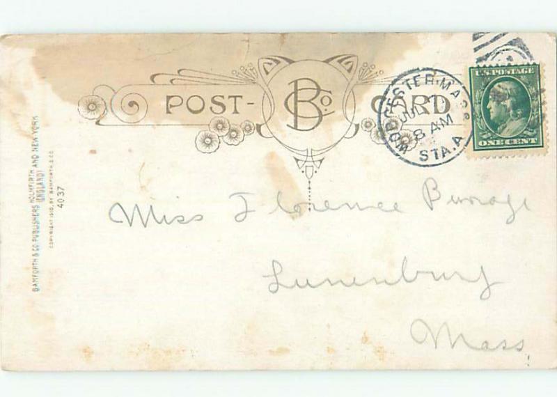 Bamforth Religious PEOPLE AT THE CHURCH AC6683