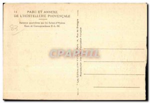 Old Postcard The Port Cros (Var) To the Castle feerie A magical light path for