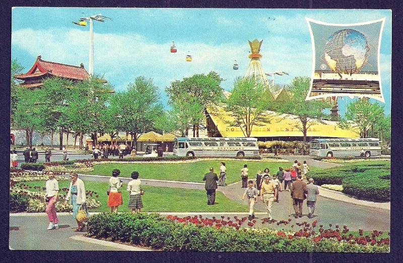 Court of US Presidents New York World Fair NY Unused c1964