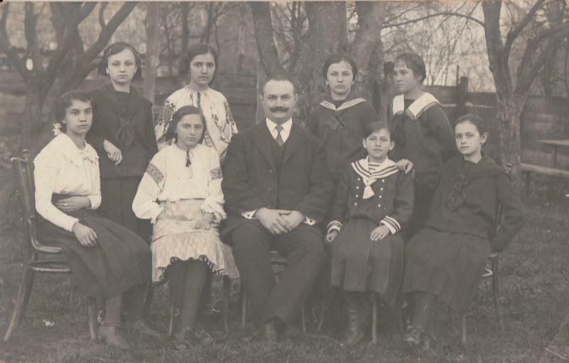 Lot 4 early real photo postcards Romania school social history children teachers