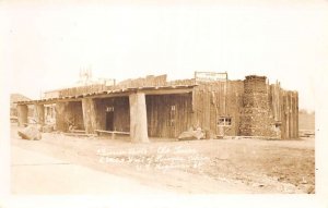 Pawnee Oklahoma Pawnee Bill's Old Town Indian Trading Post Postcard AA70088