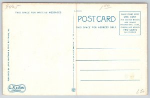 Chambersburg PA~Wilson College~Thompson Music Hall~Stone Bldg~1920s Postcard