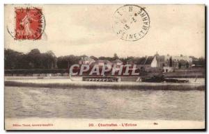 Old Postcard Chartrettes L & # 39Ecluse