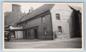 RPPC Inn of the Jolly Beggers Milnathorte Ayrshire Scotland UK Real Photo