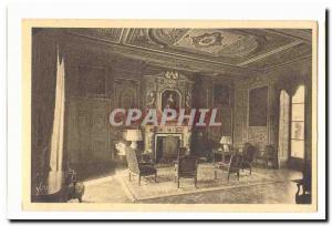 Chateau de Cheverny Old Postcard The large lounge