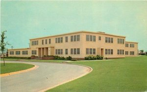 Air Force Sheppard Wichita Falls Texas 1950s Wing Headquarters Postcard 9151