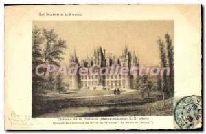 Postcard Old Chateau De La Potherie