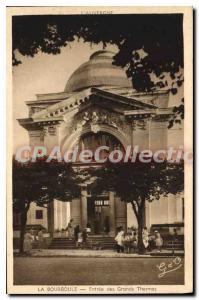 Old Postcard La Bourboule Entree Des Grands baths