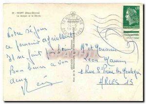 Modern Postcard Niort Deux Sevres The keep and Sevre