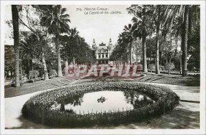 Modern Postcard Monte Carlo Casino and Gardens