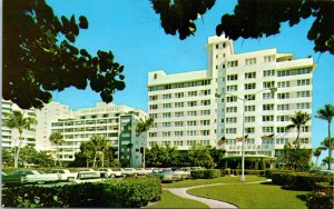 1960s The Kenilworth Hotel Bal Harbor Miami Beach Florida Postcard