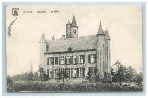 1915 Belgium Duffel Kasteel ter Elst Photo Postcard Castle