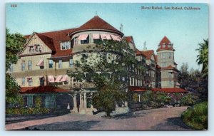 SAN RAFAEL, California CA ~ Historic HOTEL RAFAEL c1910s Marin County Postcard