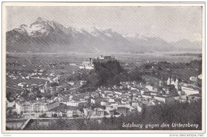 Salzburg Gegen Den Untersberg, SALZBURG, Austria, 1910-1920s